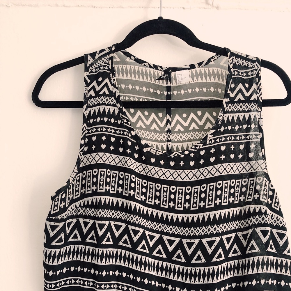 Divided by H&M Sheer Pattern Dress